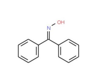 Benzophenone oxime (CAS 574-66-3) - chemical structure image