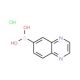 Benzopyrazine-6-boronic acid hydrochloride (CAS 852362-25-5) - chemical structure image