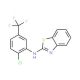 Benzothiazol-2-yl-(2-chloro-5-trifluoromethyl-phenyl)-amine - chemical structure image