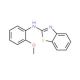 Benzothiazol-2-yl-(2-methoxy-phenyl)-amine (CAS 1843-22-7) - chemical structure image