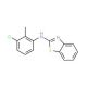 Benzothiazol-2-yl-(3-chloro-2-methyl-phenyl)-amine - chemical structure image