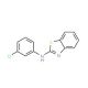 Benzothiazol-2-yl-(3-chloro-phenyl)-amine - chemical structure image