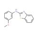 Benzothiazol-2-yl-(3-methoxy-phenyl)-amine (CAS 216502-43-1) - chemical structure image