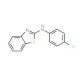 Benzothiazol-2-yl-(4-chloro-phenyl)-amine (CAS 6276-78-4) - chemical structure image