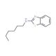 Benzothiazol-2-yl-hexyl-amine (CAS 28455-41-6) - chemical structure image