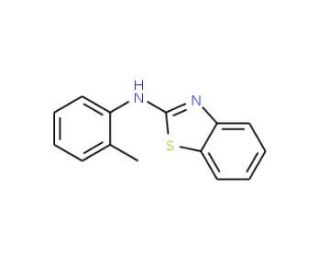 Benzothiazol-2-yl-o-tolyl-amine (CAS 25717-12-8) - chemical structure image