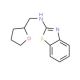 Benzothiazol-2-yl-(tetrahydro-furan-2-ylmethyl)-amine - chemical structure image