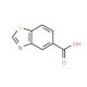 Benzothiazole-5-carboxylic acid (CAS 68867-17-4) - chemical structure image