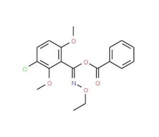 Benzoximate (CAS 29104-30-1) - chemical structure image