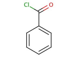 Benzoyl chloride (CAS 98-88-4) - chemical structure image