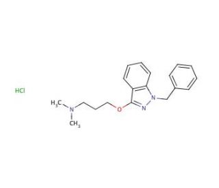 Benzydamine Hydrochloride (CAS 132-69-4) - chemical structure image