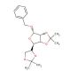 Benzyl 2,3:5,6-Di-O-isopropylidene-α-D-mannofuranoside (CAS 20689-02-5) - chemical structure image