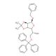 Benzyl 2,3-O-Isopropylidene-6-O-trityl-α-D-mannofuranose (CAS 91364-11-3) - chemical structure image