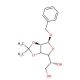 Benzyl 2,3-O-Isopropylidene-α-D-mannofuranoside (CAS 20689-03-6) - chemical structure image