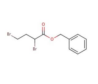 Benzyl 2,4-dibromobutyrate (CAS 50712-74-8) - chemical structure image