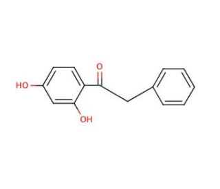 Benzyl 2,4-dihydroxyphenyl ketone (CAS 3669-41-8) - chemical structure image