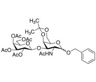 Benzyl 2-Acetamido-2-deoxy-4,6-O-isopropylidene-4-O-(2,3,4,6- tetra-O-acetyl-&beta;-D-galactopyranosyl)-D-galactopyranoside - chem