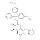 Benzyl 2-Acetamido-2-deoxy-6-dimethoxytrityl-α-D-galactopyranoside - chemical structure image