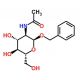 Benzyl 2-Acetamido-2-deoxy-α-D-glucopyranoside (CAS 13343-62-9) - chemical structure image