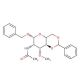 Benzyl 2-Acetamido-4,6-O-benzylidene-2-deoxy-3-O-methyl-α-D-glucopyranoside (CAS 116696-66-3) - chemical structure image