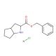 Benzyl 2-azabicyclo[3.3.0]octane-3-carboxylate hydrochloride (CAS 93779-29-4) - chemical structure image