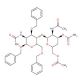 Benzyl 2-Deoxy-2-acetamido-3,6-di-O-benzyl-4-(2′-deoxy-2′-acetamido-3′,6”-O-diacetyl-4′-deoxy-β-D-glucopyranosyl)-β-D-glucopy