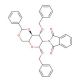 Benzyl 2-Deoxy-2-phthalimido-4,6-O-benzylidene-3-O-benzyl-β-D-glucopyranoside (CAS 80035-34-3) - chemical structure image