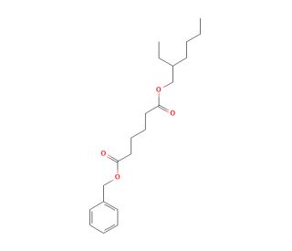 Benzyl 2-Ethylhexyl Adipate (CAS 58394-64-2) - chemical structure image