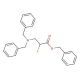 Benzyl 3-N,N-Dibenzylamino-2-fluoropropanoate (CAS 887352-80-9) - chemical structure image