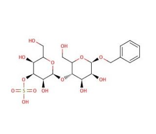 Benzyl 3&prime;-Sulfo-&beta;-D-lactoside - chemical structure image