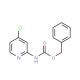 Benzyl 4-chloropyridin-2-ylcarbamate (CAS 1073372-14-1) - chemical structure image