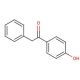 Benzyl 4-hydroxyphenyl ketone (CAS 2491-32-9) - chemical structure image