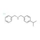 Benzyl-(4-isopropyl-benzyl)-amine hydrochloride - chemical structure image