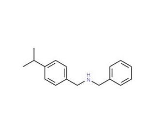 Benzyl-(4-isopropylbenzyl)amine (CAS 346700-52-5) - chemical structure image