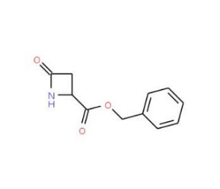 Benzyl 4-Oxo-2-azetidinecarboxylate (CAS 87791-58-0) - chemical structure image
