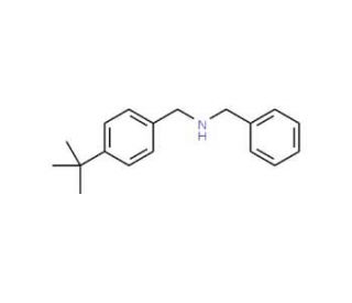 Benzyl-(4-tert-butyl-benzyl)-amine (CAS 346700-55-8) - chemical structure image