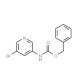 Benzyl 5-bromopyridin-3-ylcarbamate (CAS 762298-10-2) - chemical structure image
