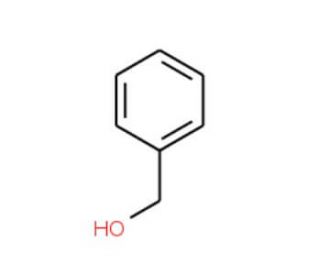 Benzyl alcohol (CAS 100-51-6) - chemical structure image