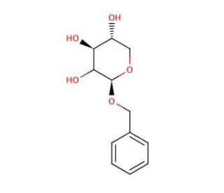 Benzyl &beta;-D-Arabinopyranoside (CAS 5329-50-0) - chemical structure image