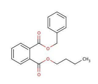 Benzyl butyl phthalate (CAS 85-68-7) - chemical structure image