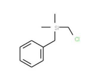 Benzyl(chloromethyl)dimethylsilane (CAS 5356-99-0) - chemical structure image