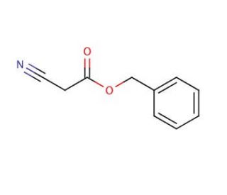 Benzyl cyanoacetate (CAS 14447-18-8) - chemical structure image