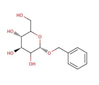 Benzyl D-Glucopyranoside (CAS 34246-23-6) - chemical structure image