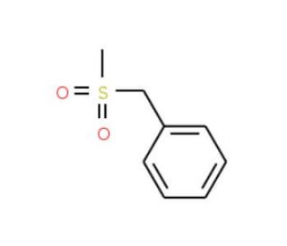 Benzyl methyl sulphone (CAS 3112-90-1) - chemical structure image