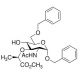 Benzyl N-Acetyl-6-O-benzyl-α-D-muramic Acid Methyl Ester (CAS 107671-54-5) - chemical structure image