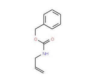 Benzyl N-allylcarbamate (CAS 5041-33-8) - chemical structure image
