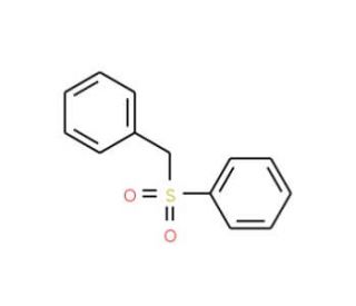 Benzyl phenyl sulfone (CAS 3112-88-7) - chemical structure image