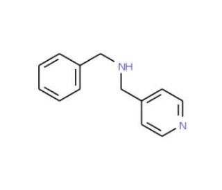 Benzyl-pyridin-4-ylmethyl-amine (CAS 73325-67-4) - chemical structure image
