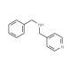 Benzyl-pyridin-4-ylmethyl-amine (CAS 73325-67-4) - chemical structure image