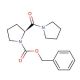 Benzyl (S)-(−)-2-(1-pyrrolidinylcarbonyl)-1-pyrrolidinecarboxylate (CAS 50888-84-1) - chemical structure image